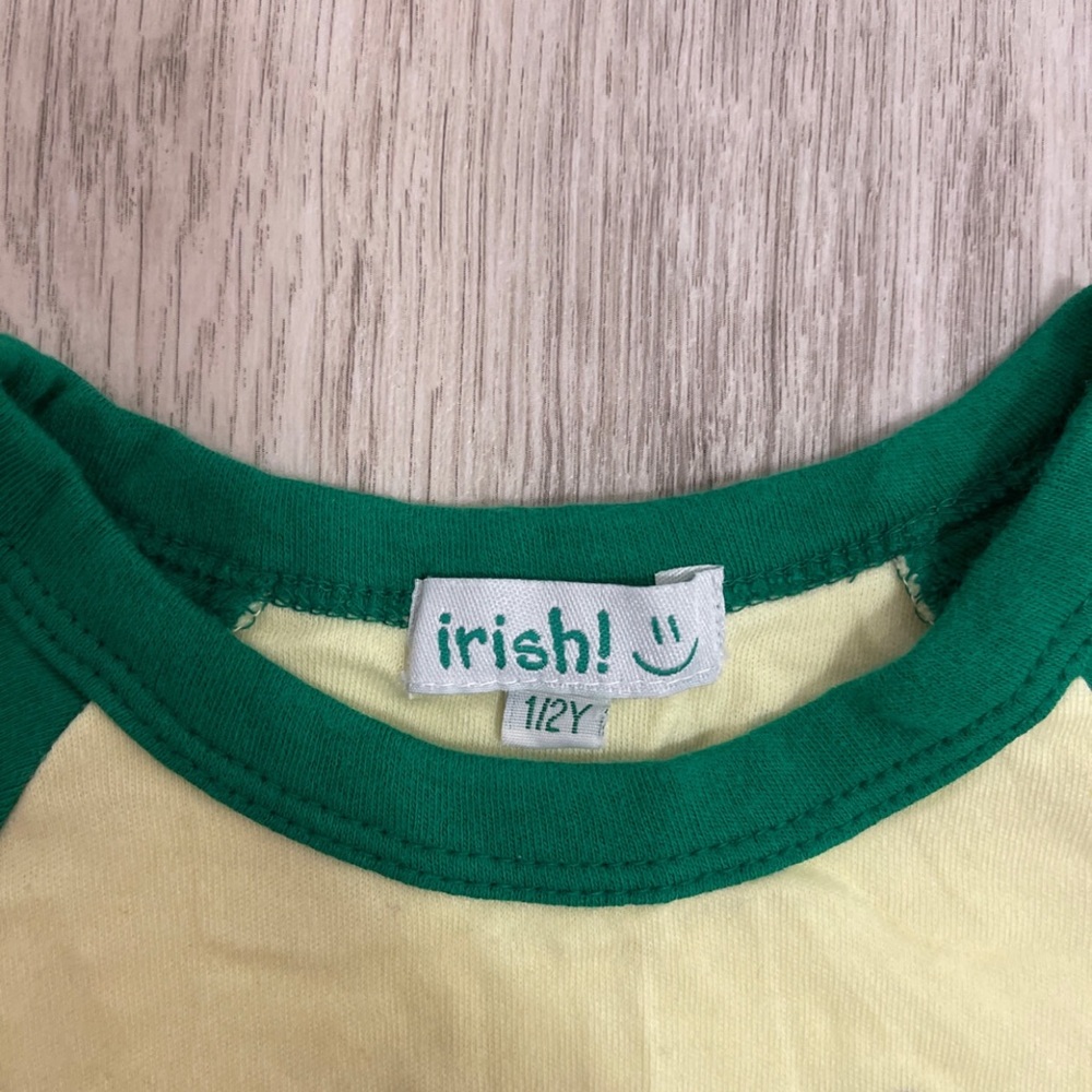 Saint Patrick's Day Shirt 1/2 Y The Leprechauns Made Me Do It! - Picture 3 of 4